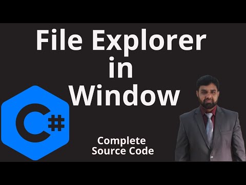 c#.net mini projects || file explorer with source code