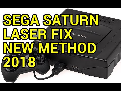 Sega Saturn laser adjustment not reading discs fix