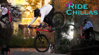 Mtb street riding  - Urban Freeride Enduro stunts and Sick Life- Mtb & fun -Ride Chillas session 2