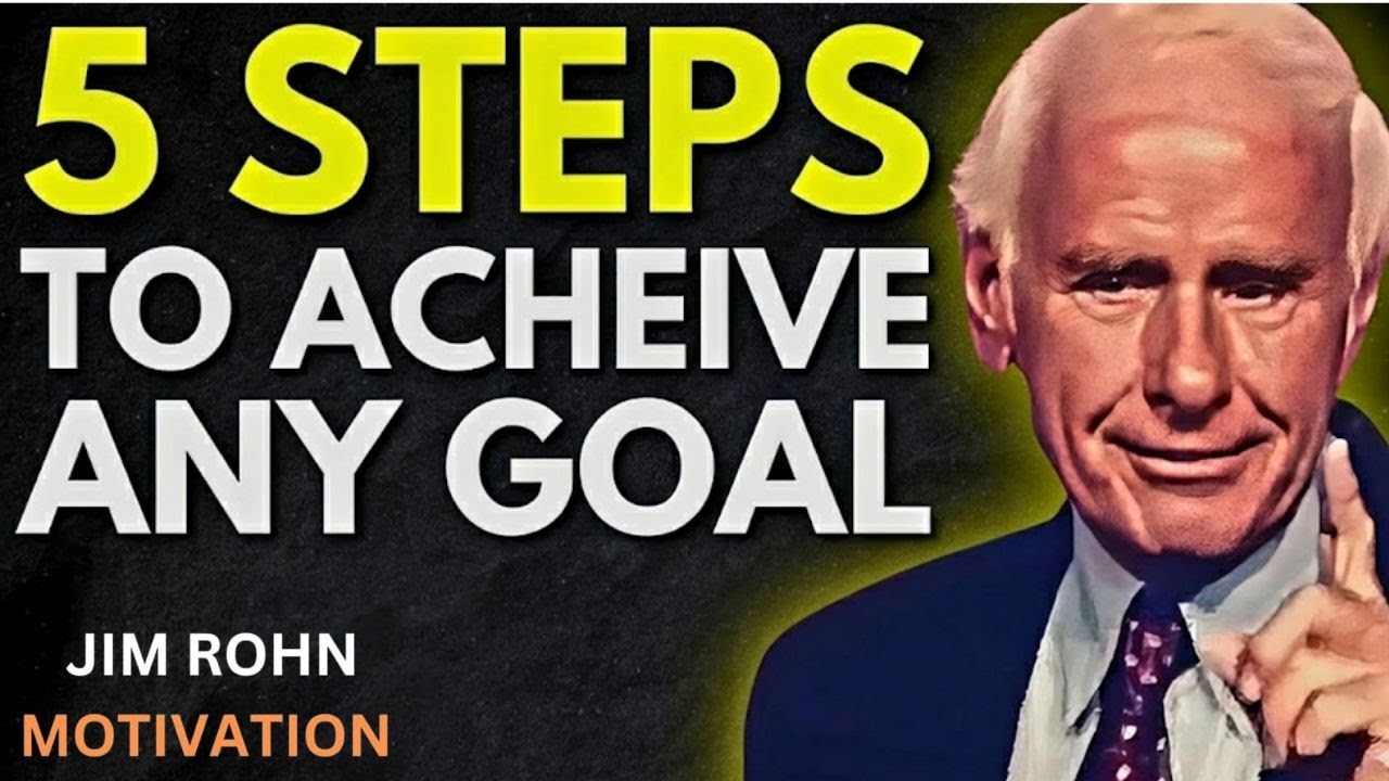 How to Set Goals Step by Step | Jim Rohn Motivation Vlog