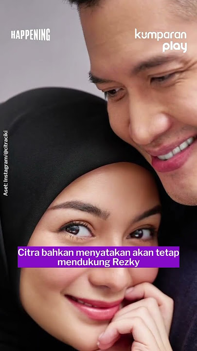 Rezky Aditya Ayah Bilogis Anak Wenny, Citra Kirana: Tak Akan Mengubah Apapun