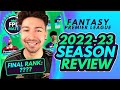 FPL MATE 2022/23 SEASON REVIEW! - GW38 Scores and Rank Reveal | Fantasy Premier League