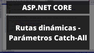 Parámetros Catch All en MVC - Pantalla 404 Personalizada | ASP.NET Core MVC 6