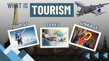 Tourism Concept: Forms/Types (inbound tourism/outbound tourism/domestic tourism) and linkages