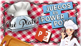 JUEGOS en POWER POINT  -  🍴 Que Plato!? 🍕