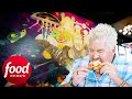 Guy Visits A Sci-Fi Themed Pizza Restaurant | Diners, Drive-Ins & Dives