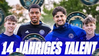 Thumbnail for 14 jährige trainieren bei den Herren?! 😳⚽️ Trainingsvlog