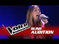 Astrid Caecilia "I'm Not The Only One" | The Blind Audition | The Voice Indonesia 2016