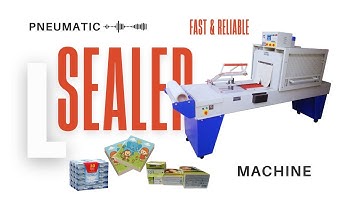 Automatic L-Sealer with Shrink Tunnel Machine | Fast, Professional Packaging System