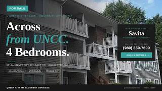9519A University Terrace Dr, Charlotte, NC 28262 | 4BD/2BA Condo | Across from UNCC | Property Tour 9519A University Terrace Dr, Charlotte, NC 28262 | 4BD/2BA Condo | Across from UNCC | Property Tour