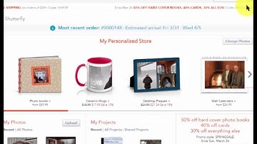 Shutterfly sharing photos