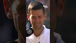 Novak Djokovic and Nick Kyrgios' bromance looks like school mates not Wimbledon rivals 🤣 #Wimbledon