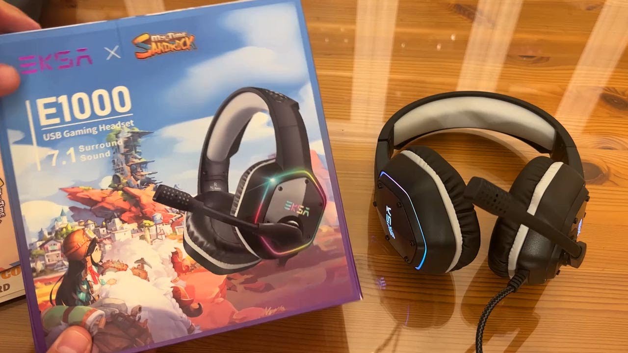 EKSA E1000 My Time at Sandrock Edition RGB USB Gaming Headset