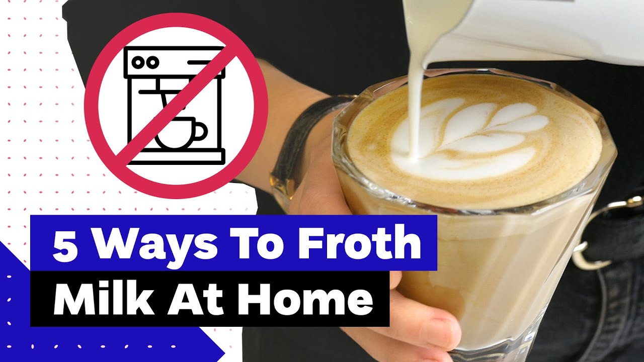 How to Froth Milk at Home