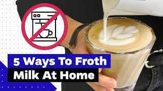 How To Froth Milk At Home (Best Milk Frothers Review!)