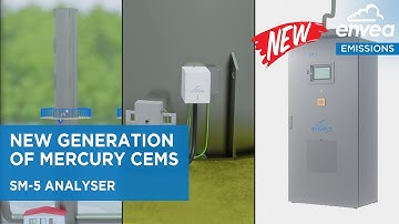 Total mercury emissions monitor in stack flue gases, Continuous Mercury Monitor /NEW SM-5 ENVEA CEMS