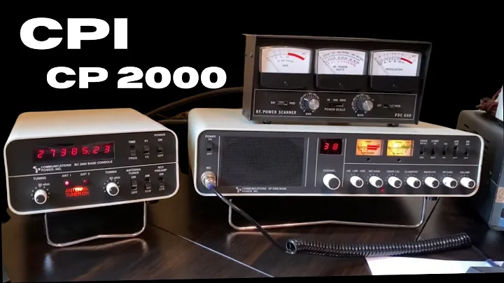 CPI CP2000 Vintage CB Radio (OVERVIEW)