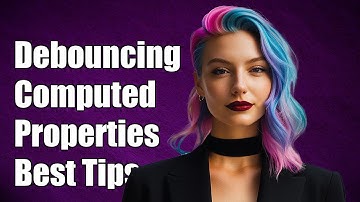 Debouncing Computed Properties in Vue: Best Practices and Solutions