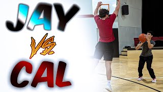 Jay VS Calvin Basketball 1V1!