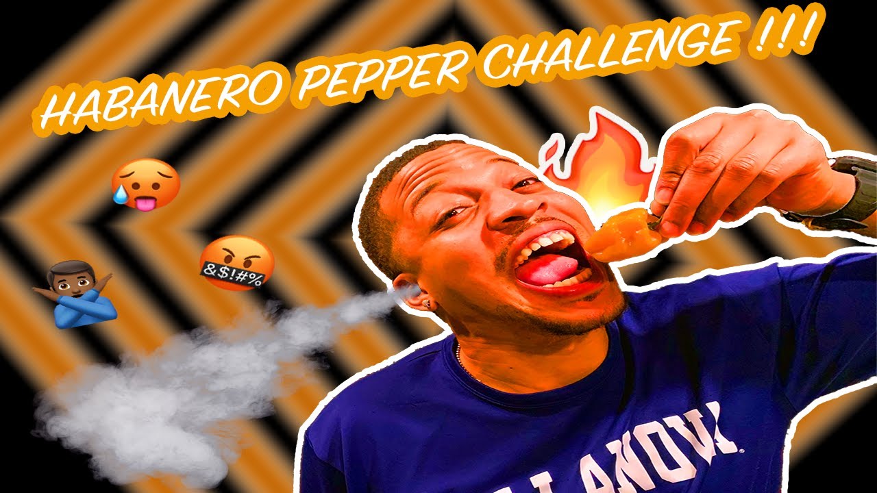 TDF GANG HABANERO PEPPER CHALLENGE YouTube