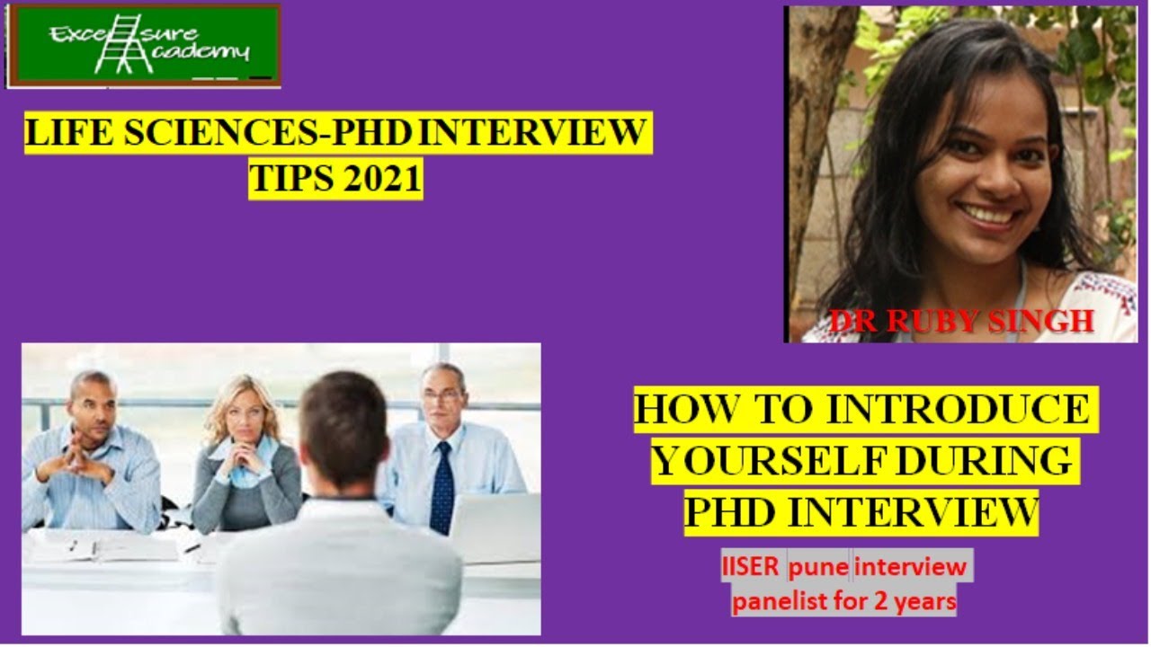 introduction in phd interview