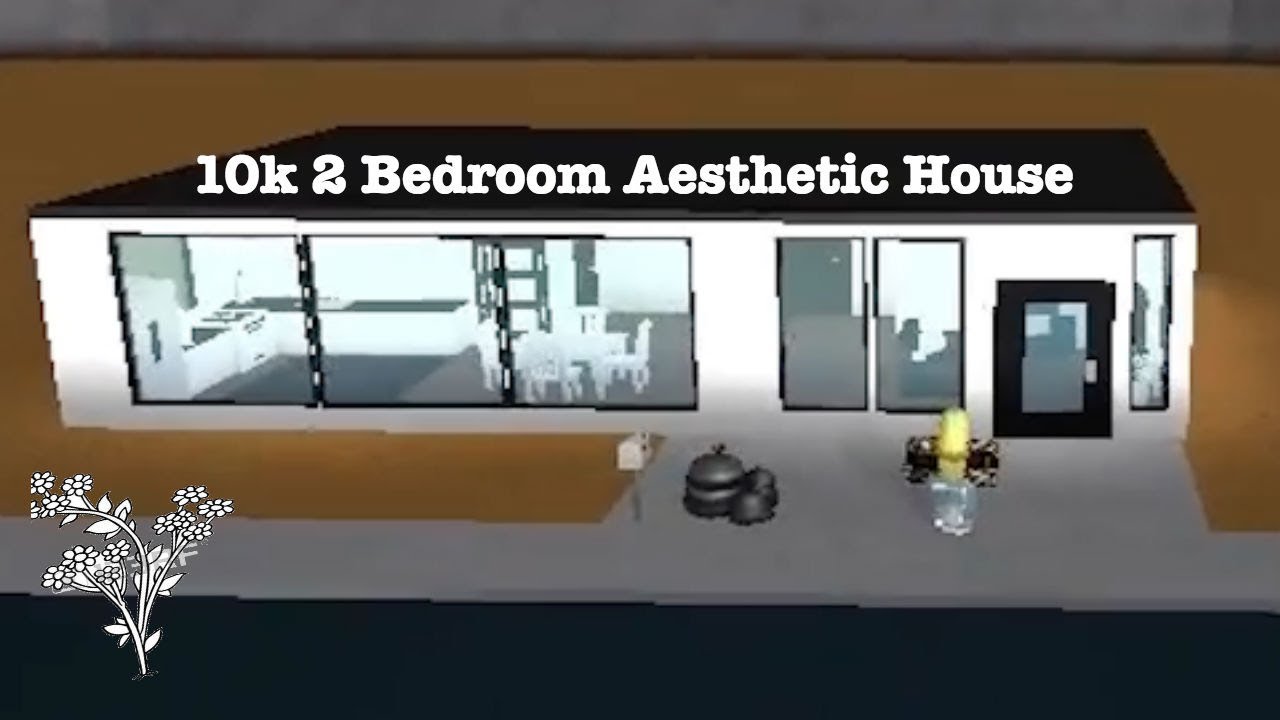 Bloxburg 10k 2 Bedroom Aesthetic House Youtube