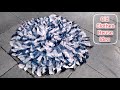 Old Clothes Reuse Idea.DIY Floor mat/Carpet/ Doormat/Paydan/Area rugs/Yoga mat making from old cloth