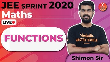 Functions | JEE Sprint 2020 | IIT JEE Maths | IIT JEE Main Mathematics | JEE Mains 2020 | JEE 2020