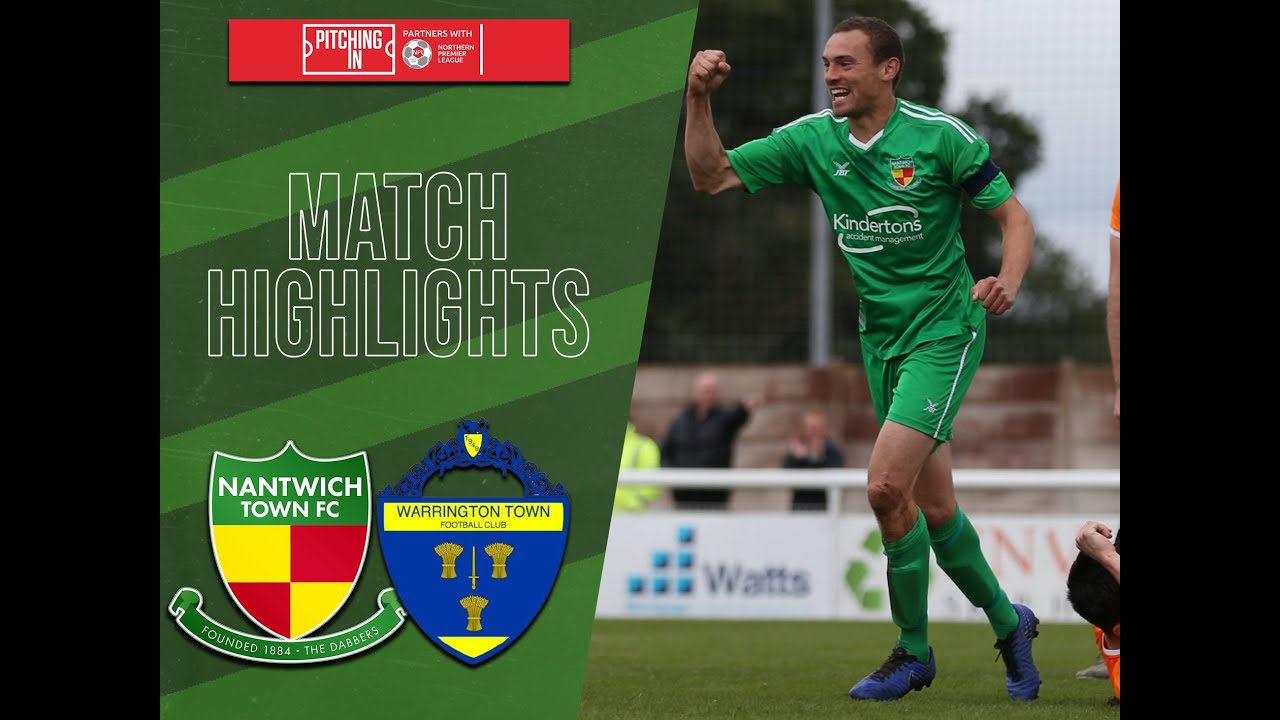 nantwich town 1 1 warrington town npl prem div 12 10 21 youtube nantwich town 1 1 warrington town npl prem div 12 10 21 youtube