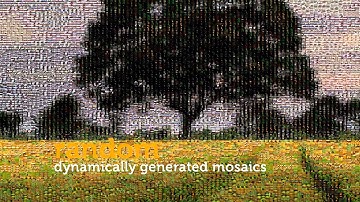 MOSAICinfinite photomosaic screensaver