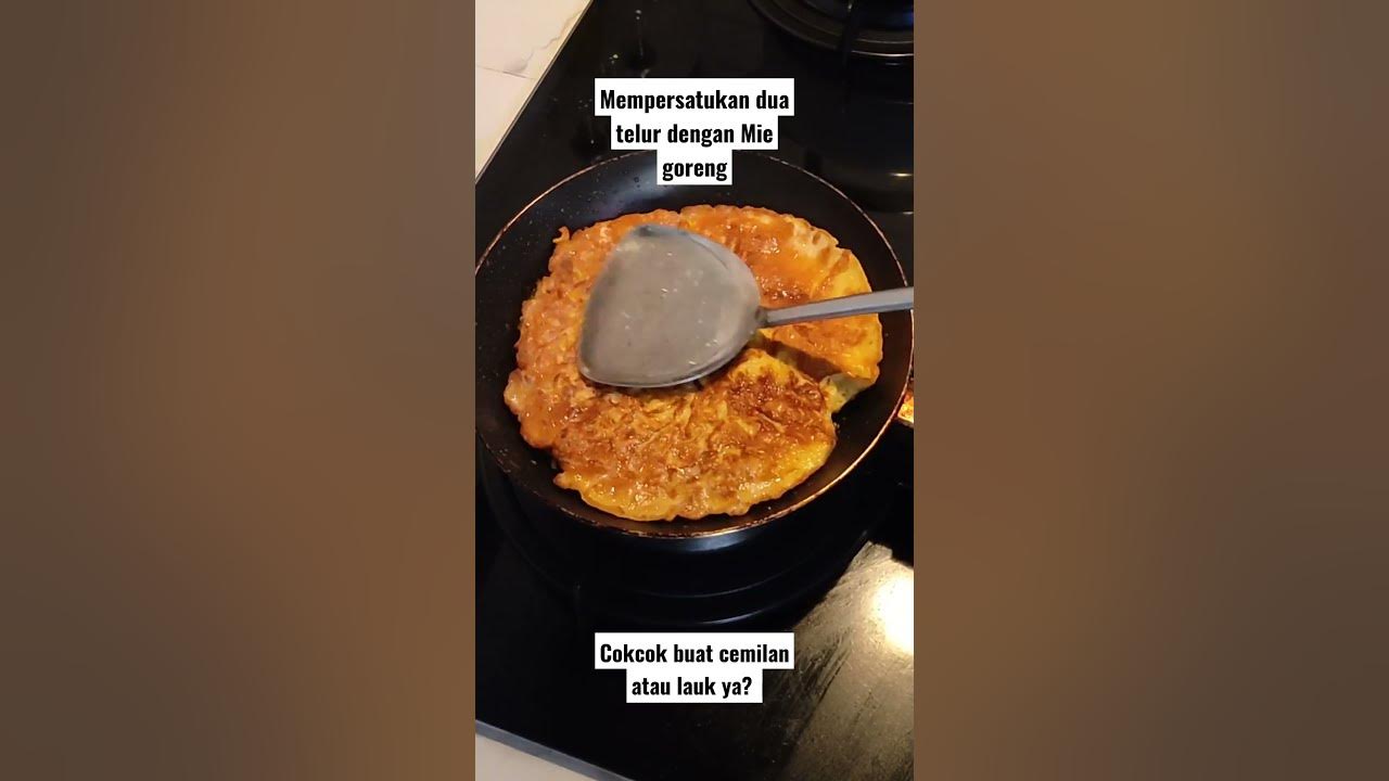 Campuran Mie Goreng dan Telur rasanya Bikin senyum senyum #short #cooking #indomie #miegoreng #mie