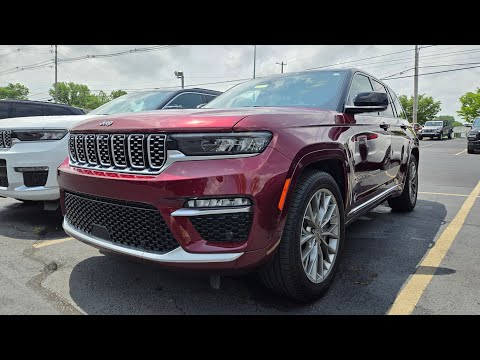 SOLD --- 2022 Grand Cherokee Summit (Video for Ed)