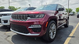 SOLD --- 2022 Grand Cherokee Summit (Video for Ed)