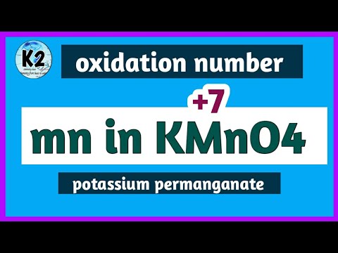 assign oxidation number of mn in kmno4