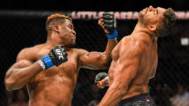 Francis Ngannou's SCARIEST KNOCKOUTS ☠️