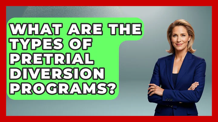 What Are The Types Of Pretrial Diversion Programs? - Jail & Prison Insider