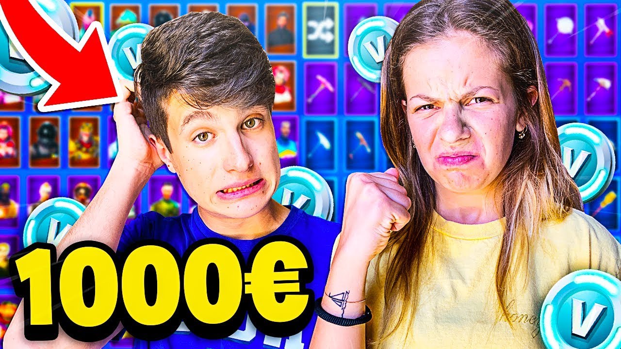 LA MIA RAGAZZA SCOPRE QUANTO HO SPESO SU FORTNITE!! *AIUTATEMI* - YouTube