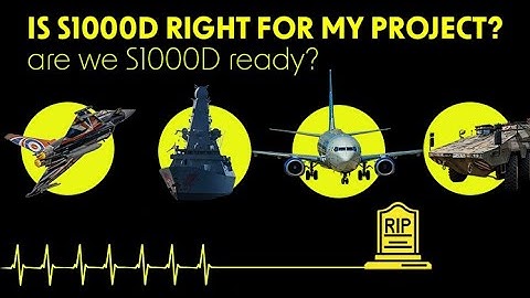 Is S1000D right for you? Are you S1000D ready? - TDW-Live#22 - Workshop