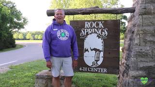 4-H Camp at Rock Springs Ranch Flag Raising