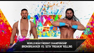 Seth 'Freakin' Rollins vs Bron Breakker | WWE World Heavy Weight Championship | WWE 2K23 Gameplay by Babycorn Gaming 265 views 10 months ago 14 minutes, 16 seconds