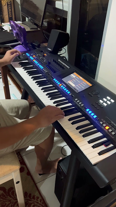 Dangdut manual gendang Indro musik on yamaha genos