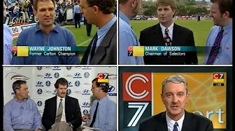 (4hrs +) September 23rd 1999 Grand Final training broadcast. Footy Focus