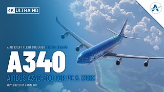 LatinVFR | Airbus A340-300 | Microsoft Flight Simulator [Official Trailer]