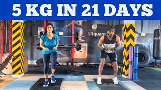 20 Mins ? Non Stop Weight-loss Home Workout to Burn Fat | RD Fitness | Weight loss Challenge Tamil