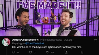 @TrashTaste Noticed Me!! Light vs Dark Mode Live Prediction @almostcheesecake