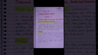 Individuals Difference: meaning , types, causes B.Ed notes #viralvideo #shortvideo #notes
