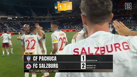 SC Pachuca vs RB Salzburg (1-2) All Goals Results/Highlights Karim Onisiwo Goal, Bryan Gonzalez Goal