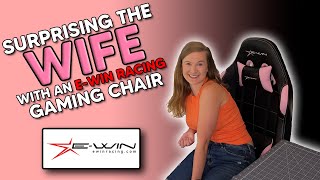 Surprising My WIFE With an E-WIN RACING GAMING CHAIR