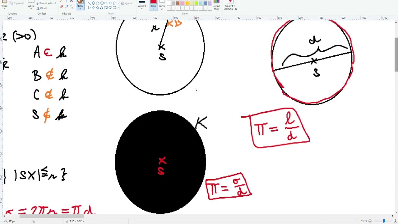 Kružnice, úhly příslušné k oblouku kružnice