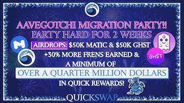 Aavegotchi Migration Party | $1,000+ Prize Pool | +How to Send Crypto Assets to Matic